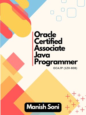 cover image of Oracle Certified Associate Java Programmer OCAJP 1Z0 808
